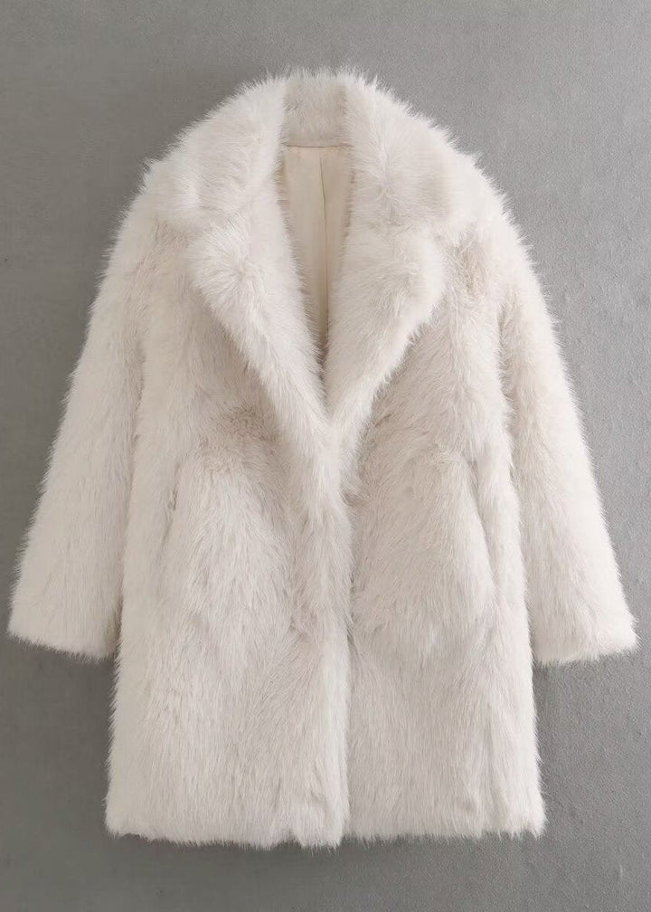 Echoarchiv | Elegante Damen Winterjacke mit Weichem Kunstpelz