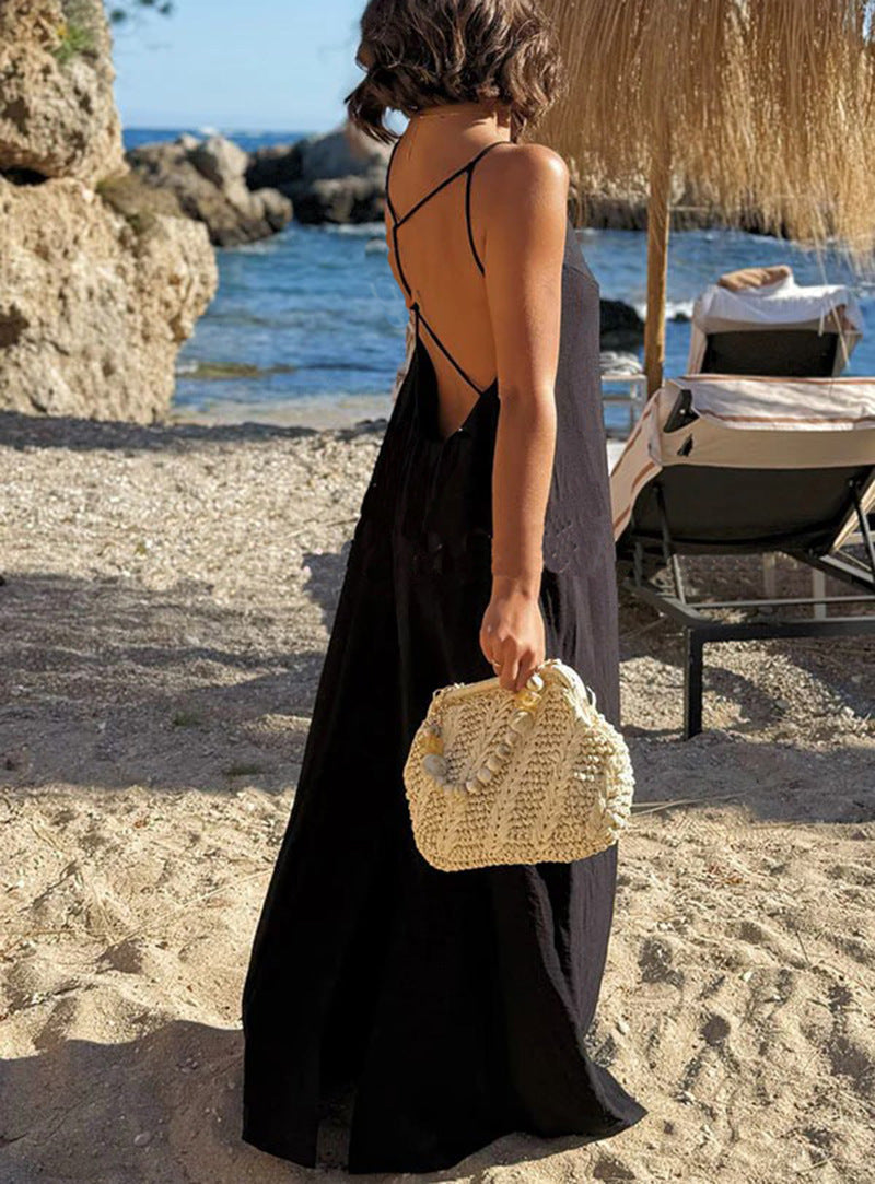 Damen Strandkleid mit Rückenausschnitt Echoarchiv