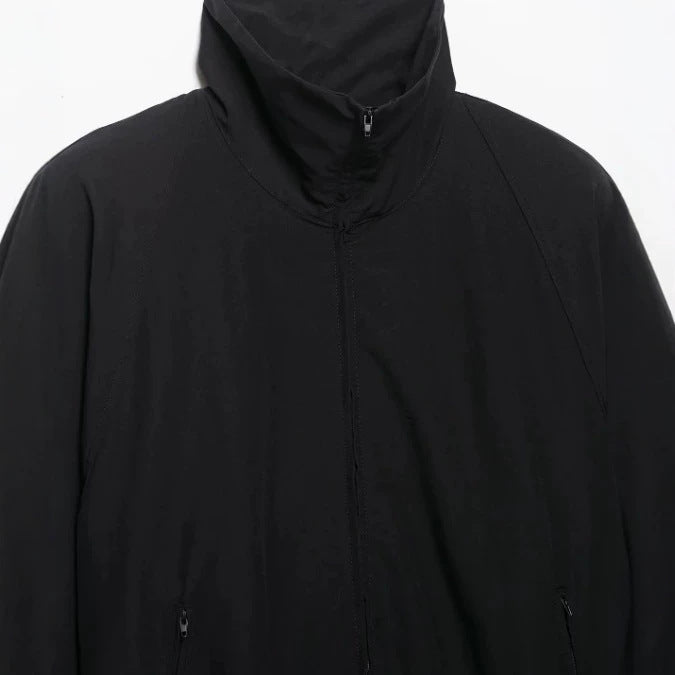 Damen Leichte Oversize-Windjacke im Bomberstil mit hohem Stehkragen und Kordelzug Echo Archiv