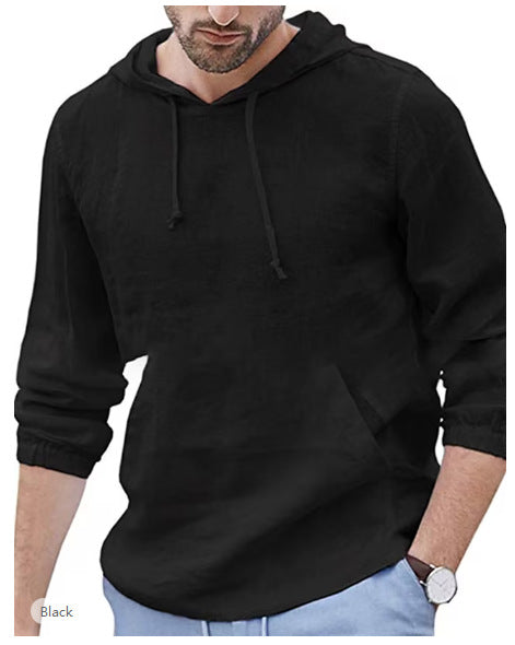 Herren Langarmshirt mit Vintage-Flaggenmotiven Echoarchiv