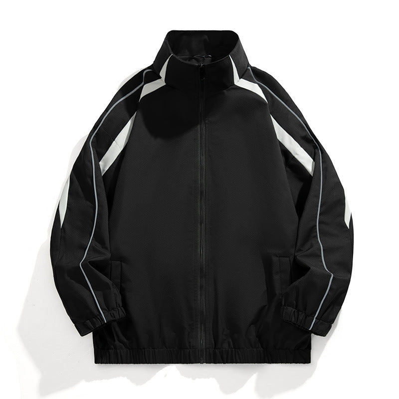 Damen Sportliche Windbreaker-Jacke Echoarchiv