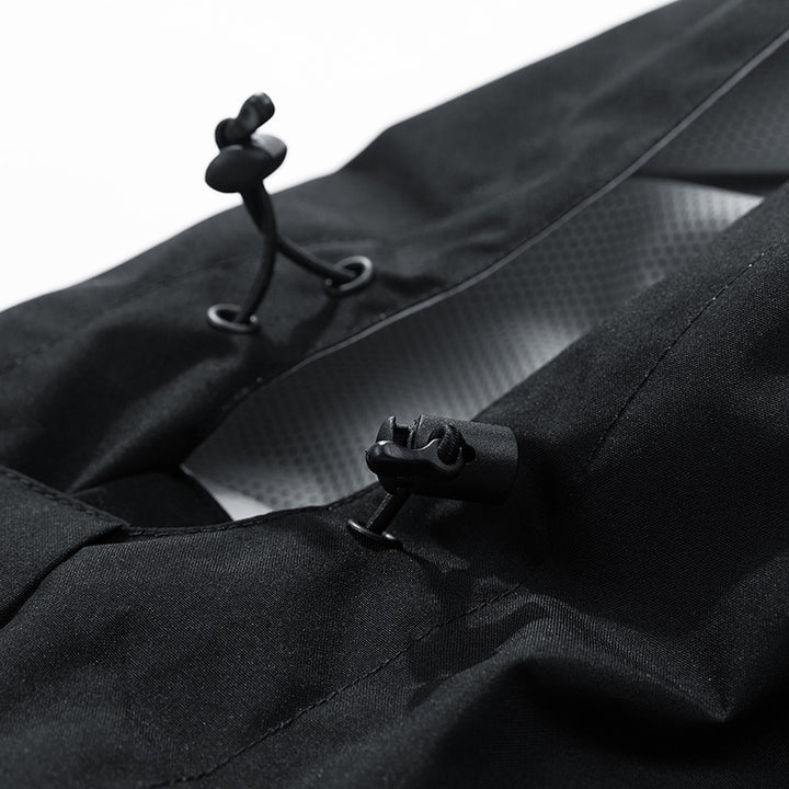 Herren Wasserdichte dreilagige Outdoorjacke mit Kapuze, atmungsaktivem Meshfutter und verstellbaren Bündchen – Taviero