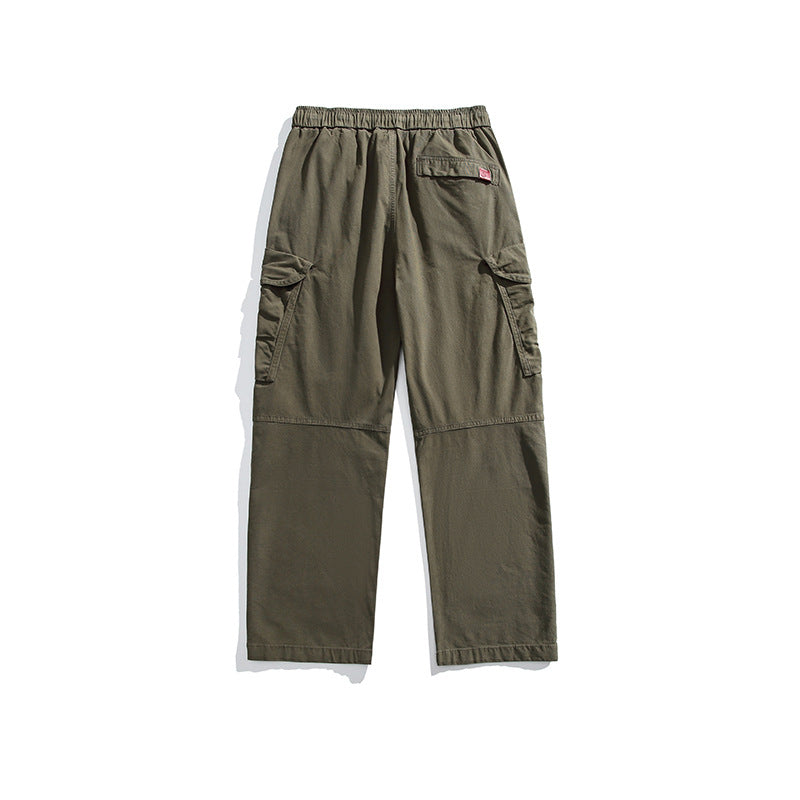 Herren Cargo-Hose mit elastischem Bund und multifunktionalen Taschen Echoarchiv