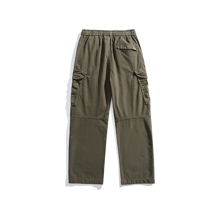Herren Cargo-Hose mit elastischem Bund und multifunktionalen Taschen Echoarchiv