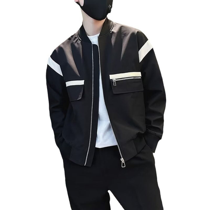 Herren modische Bomberjacke mit funktionalen Taschen und sportlichem Design Echoarchiv