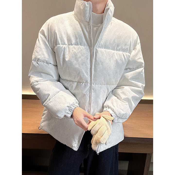 Unisex nan wattierte Steppjacke mit Stehkragen, zwei Taschen und elastischen Bündchen Echo Archiv