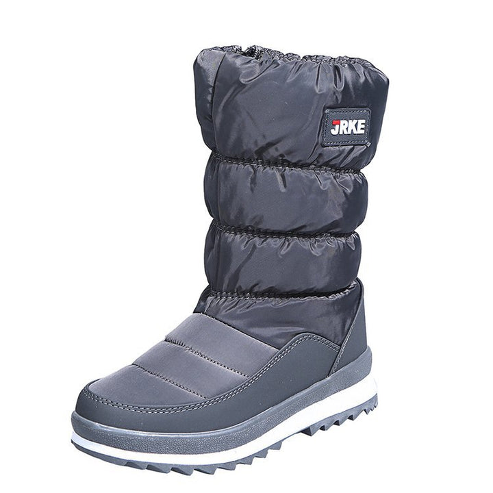 Damen Thermo-Winterstiefel mit wattiertem Schaft, seitlichem Reißverschluss und rutschfester Profilsohle Echo Archiv