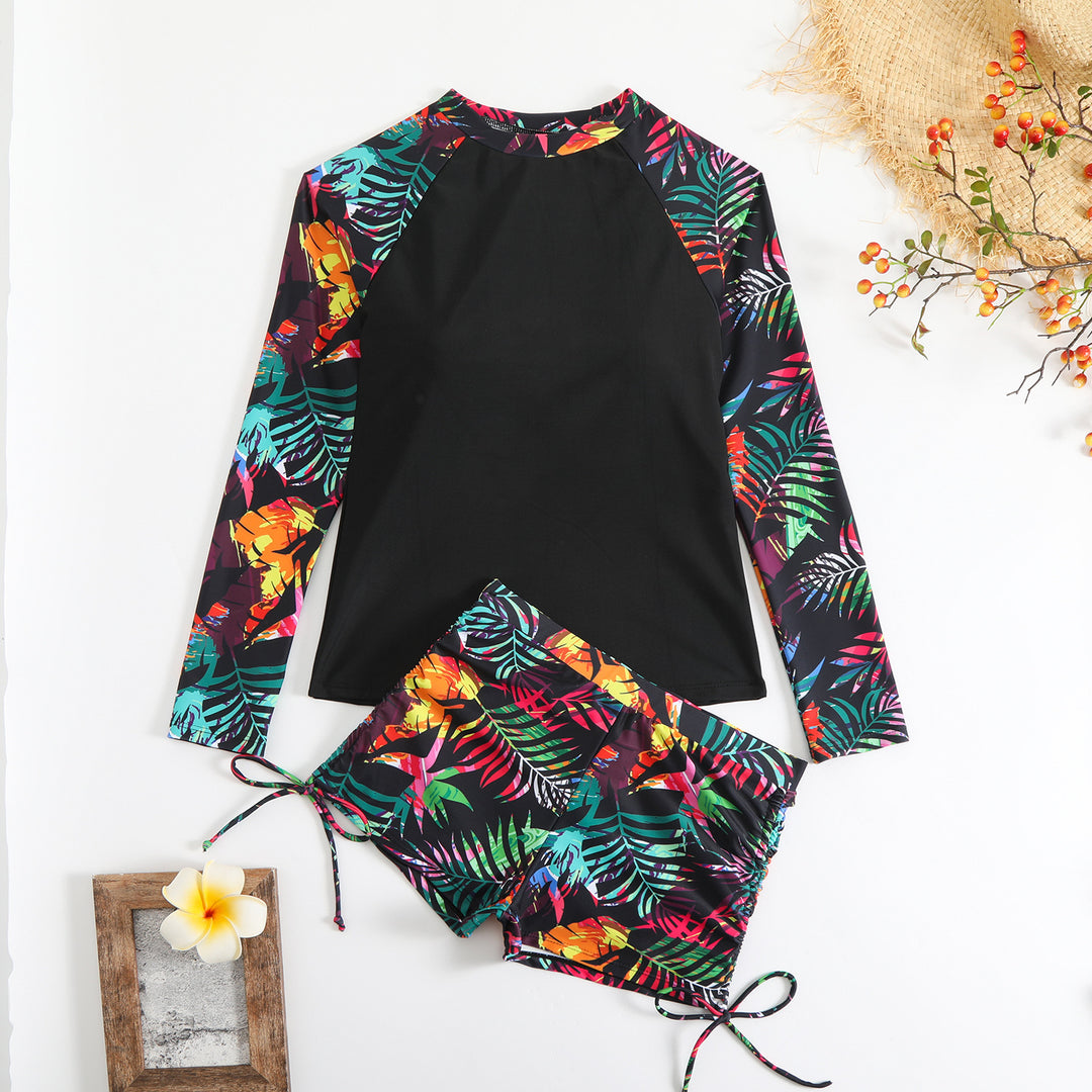 Damen UV-Schutz Rashguard mit Shorts Echo Archiv