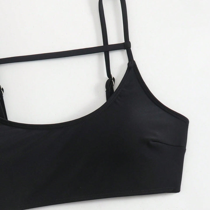 Damen Triangel-Bikini-Set mit innovativem Schnitt und verstellbaren Trägern Echo Archiv