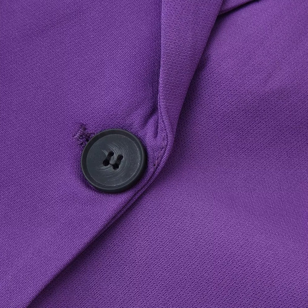Damen Einreihiger taillierter Blazer mit schmalem Revers und Paspeltaschen Echo Archiv