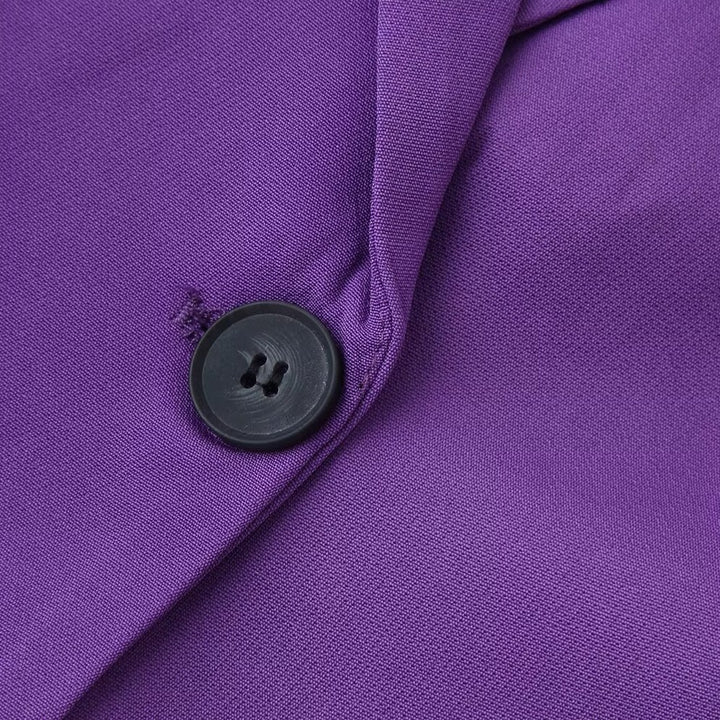 Damen Einreihiger taillierter Blazer mit schmalem Revers und Paspeltaschen Echo Archiv