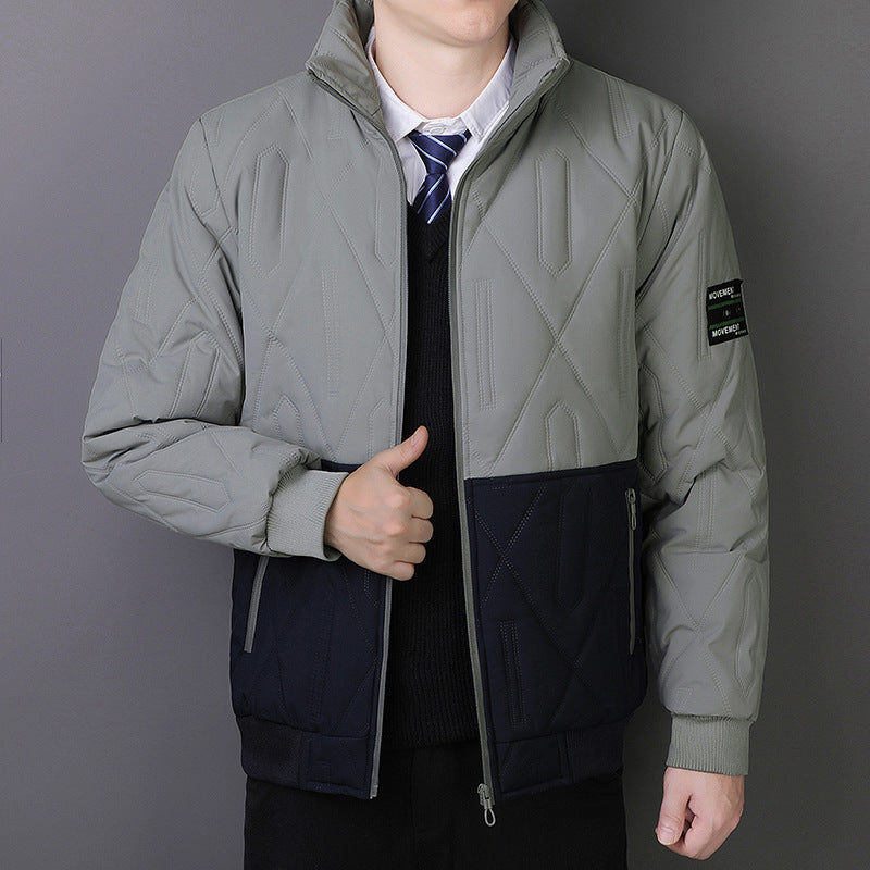 Herren urbane Übergangsjacke mit strukturiertem Design Echo Archiv