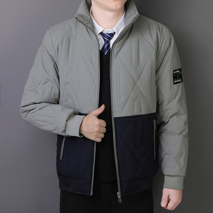 Herren urbane Übergangsjacke mit strukturiertem Design Echo Archiv