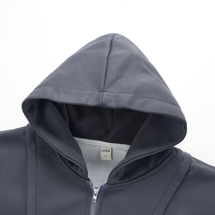 Damen Bequeme Kapuzenjacke Echoarchiv