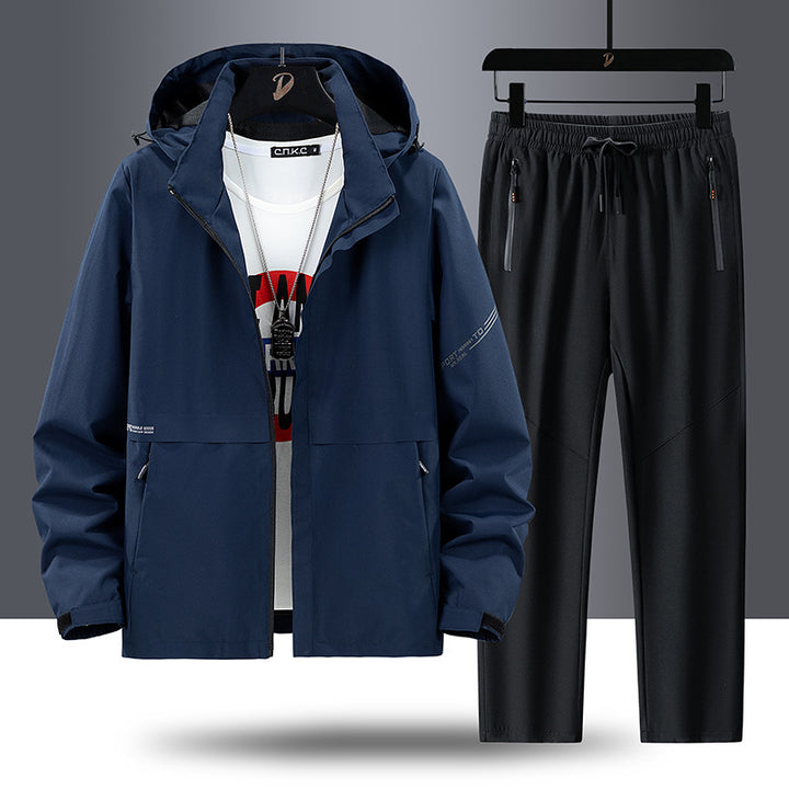 Herren Praktisches Sportset mit Jacke und Hose Echo Archiv