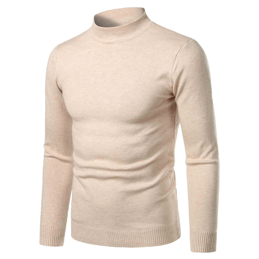 Herren warme Rollkragenpullover aus feinem Strickmaterial Echoarchiv