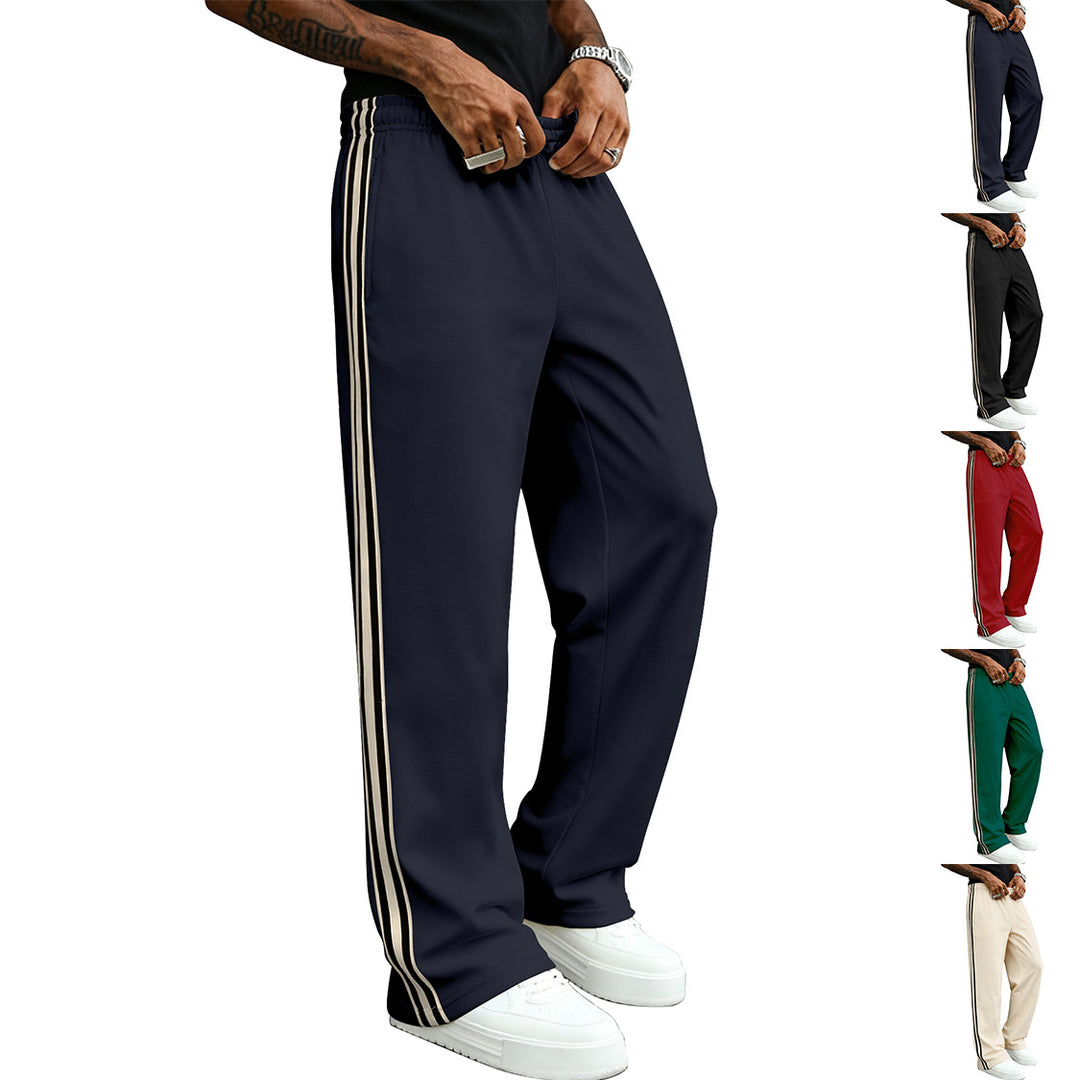 Herren Sportliche Freizeithose mit seitlichen Streifen Echoarchiv