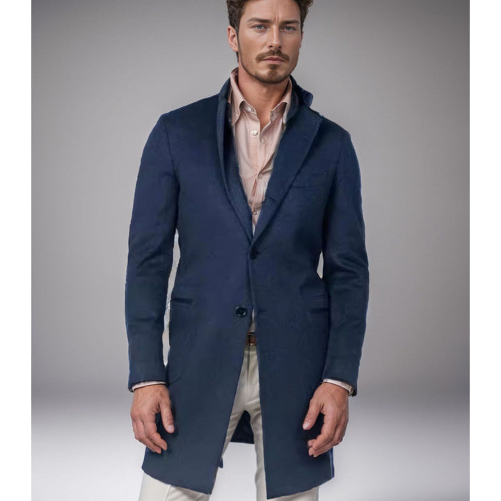 Herren modischer und eleganter Slim-Fit Mantel Echoarchiv