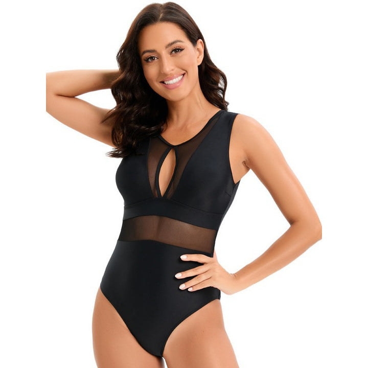 Damen Cut-Out Einteiler Badeanzug Echo Archiv