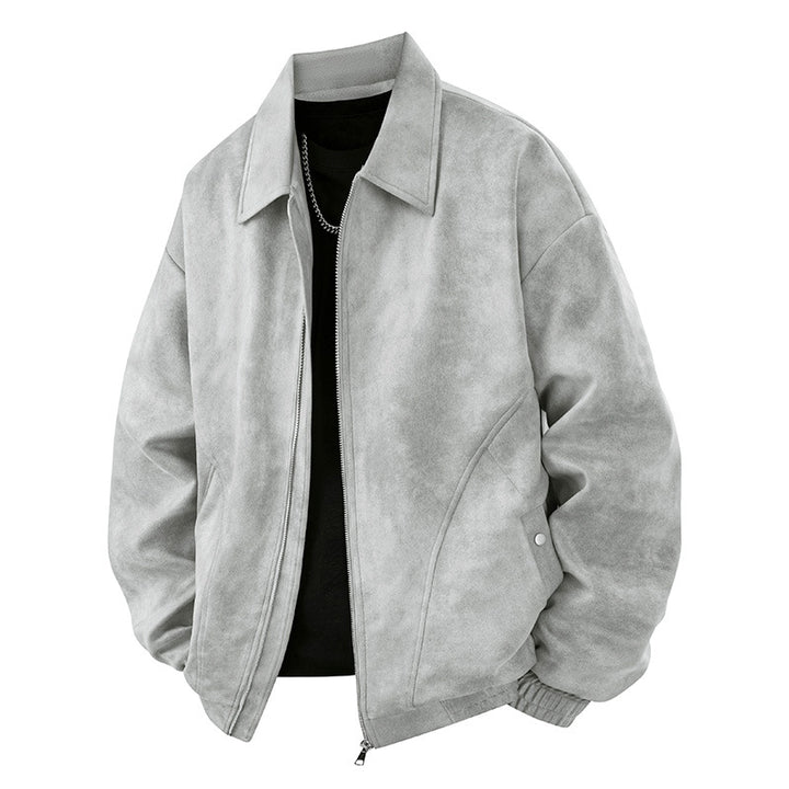 Herren schicke Suede Jacke Echoarchiv