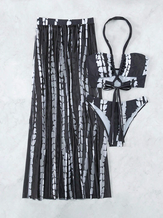 Damen Bikini und Rock Set Echo Archiv