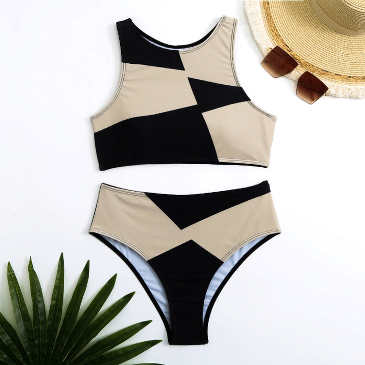 Damen High-Waist Bikini-Set Echo Archiv