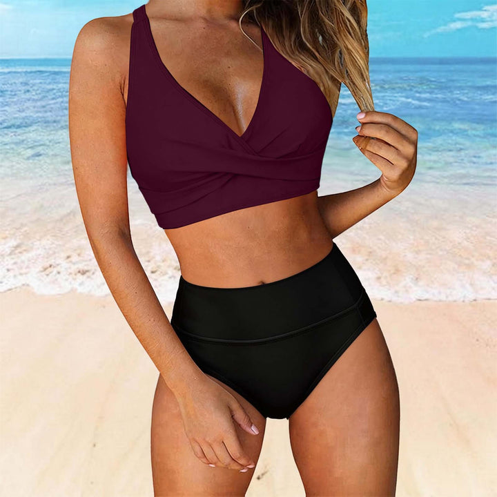 Damen Zweiteiliger Badeanzug mit floralem Design Echo Archiv