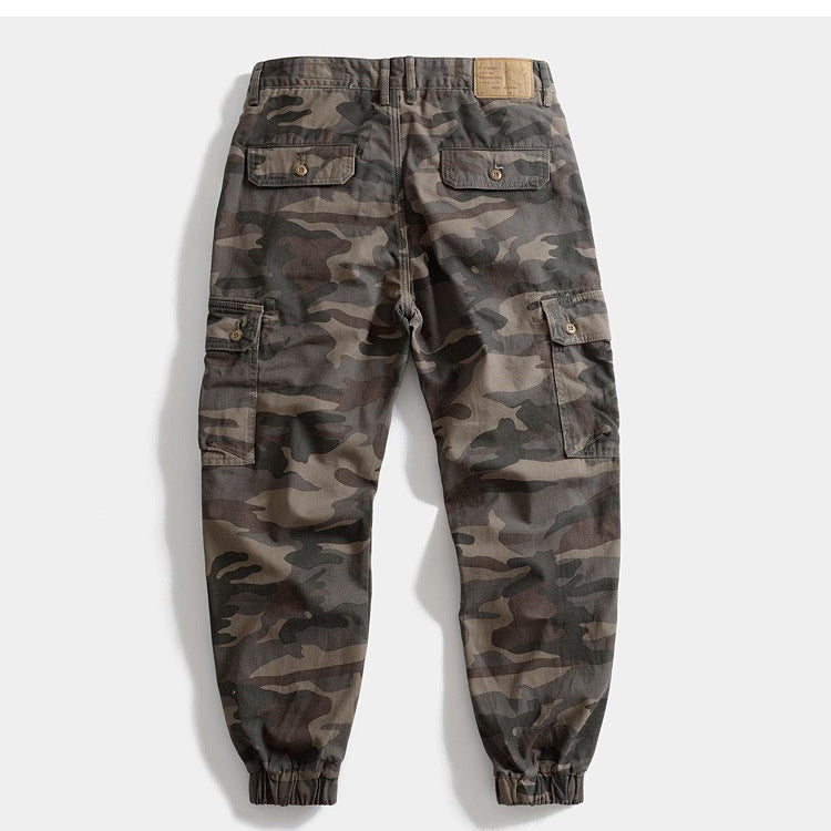 Herren Camouflage Cargo-Hose mit praktischen Taschen Echo Archiv