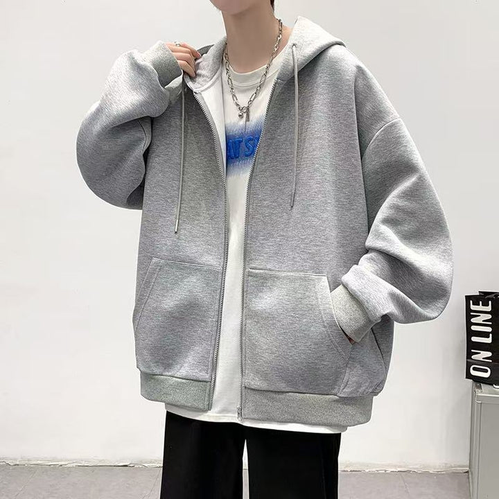 Unisex Bequeme Kapuzenjacke mit seitlichen Taschen Echo Archiv