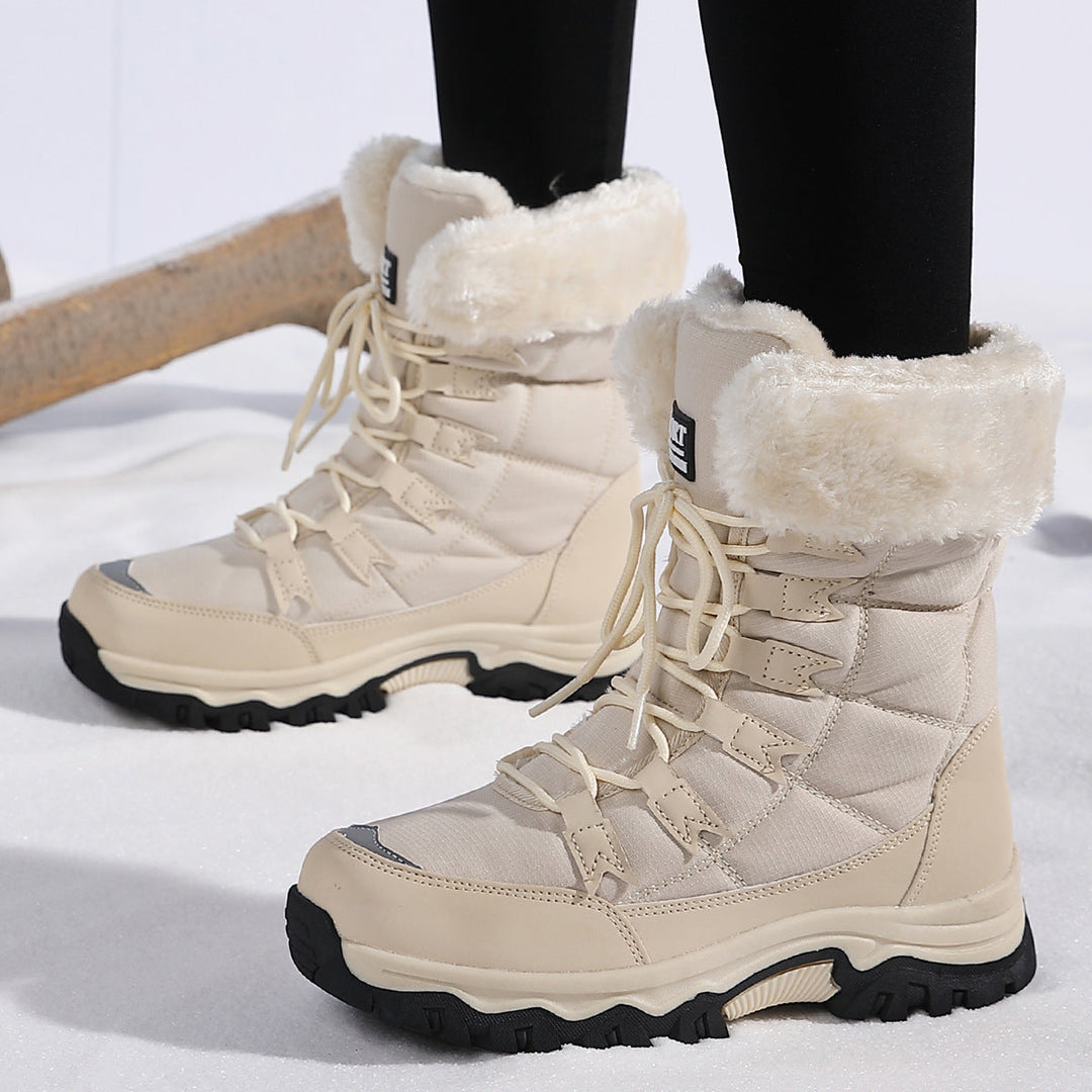 Damen Thermo-Winterstiefel mit isolierendem Innenfutter und rutschfester Sohle Echoarchiv