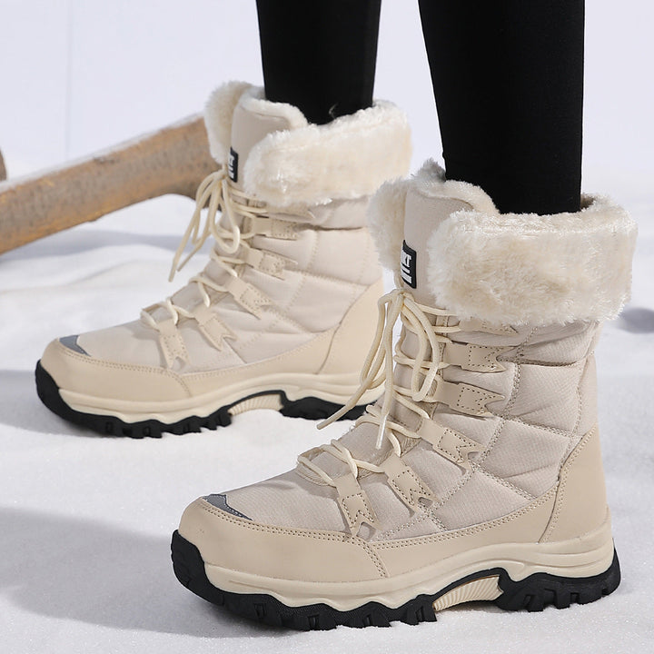Damen Thermo-Winterstiefel mit isolierendem Innenfutter und rutschfester Sohle Echoarchiv