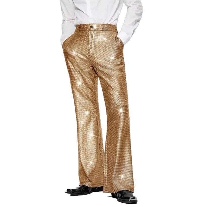 Herren Glitzernde Partypants im eleganten Schnitt Echoarchiv
