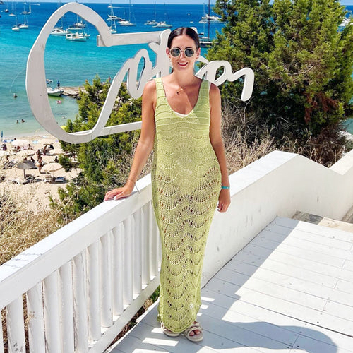 Damen gehäkeltes Strandkleid Echo Archiv