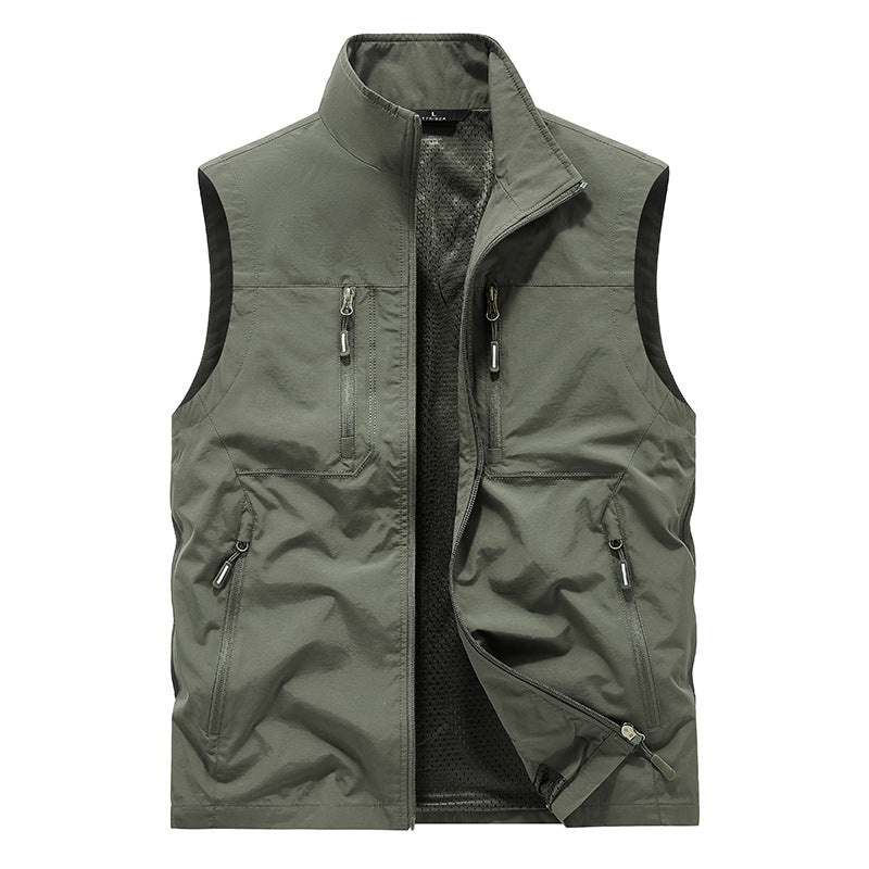 Herren funktionale Outdoor-Weste Echo Archiv