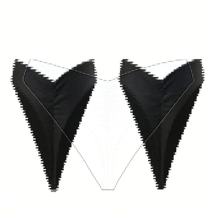 Damen Bikini-Höschen mit seitlichen Rüschendetails und hohem Schnitt Echo Archiv