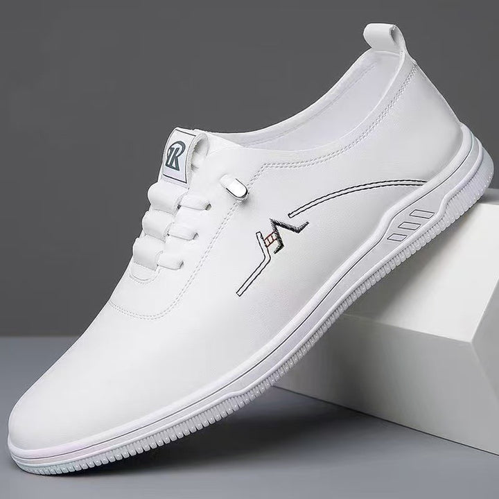 Herren Eleganter leichter Schnür-Casualschuh mit Lederoptik Echoarhiv