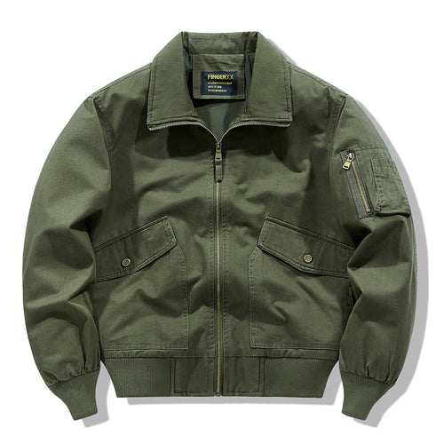 Männer's  schwergewicht utility zip jacke mit signature ärmel zip tasche und klappen cargo taschen Echo Archiv
