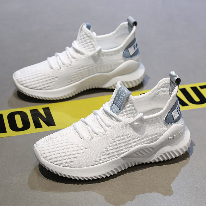 Unisex Atmungsaktiver Strick-Sneaker mit gedämpfter Laufsohle und Slip-On-Passform Echoarchiv