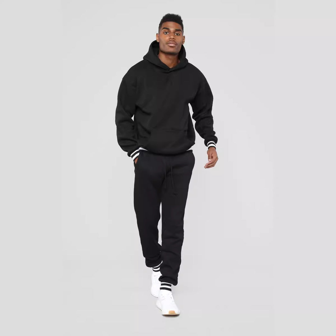 Herren Sportliches Sweatshirt und Jogginghose Set Echoarchiv