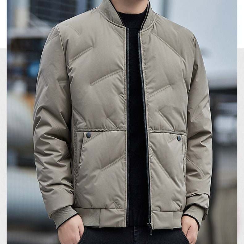 Herren Wattierte Blousonjacke mit Stehkragen Echo Archiv
