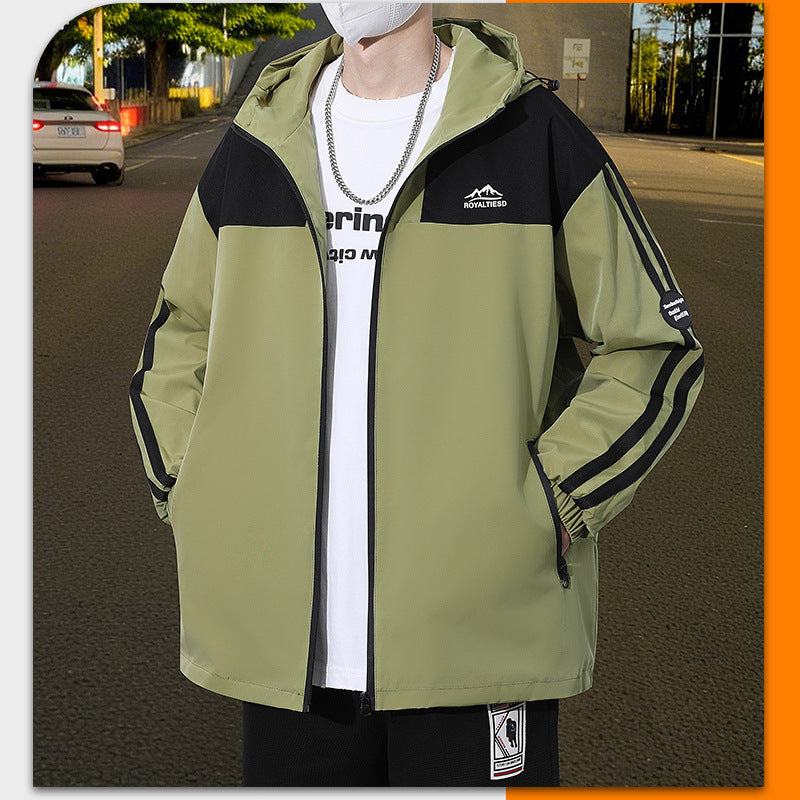 Herren leichte Outdoor-Schutzjacke Echoarchiv