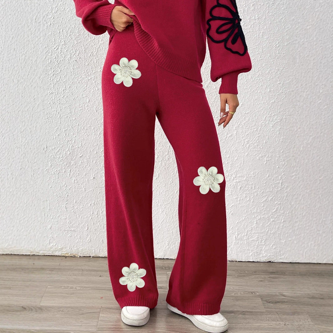 Damen Weite Strickhose Echo Archiv
