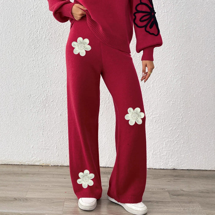 Damen Weite Strickhose Echo Archiv
