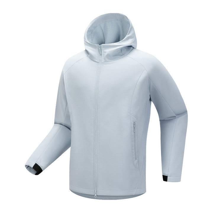Herren Softshell-Funktionsjacke mit Wattierung, Kapuze & Zwei-Wege-Reißverschluss Echoarchiv