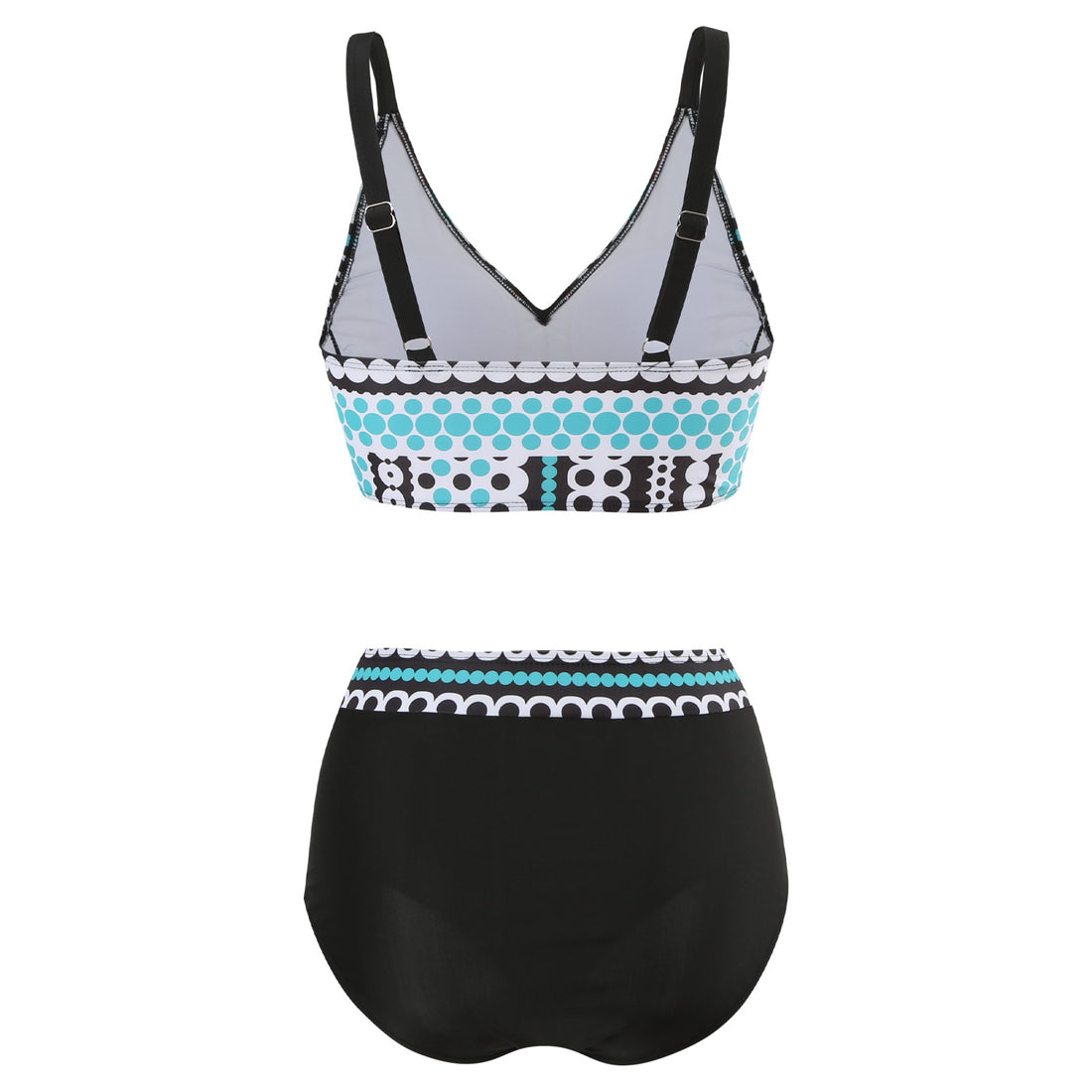 Damen Hochgeschnittener Bikini mit modischem Bauchschutz – Maréssa