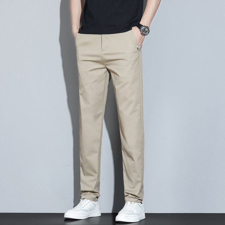 Herren Modische Slim-Fit Stoffhose Echo Archiv