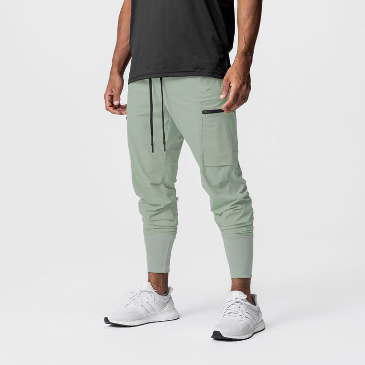 Herren Multifunktionale Sporthose mit seitlichen Reißverschlusstaschen und elastischem Bund Echoarchiv