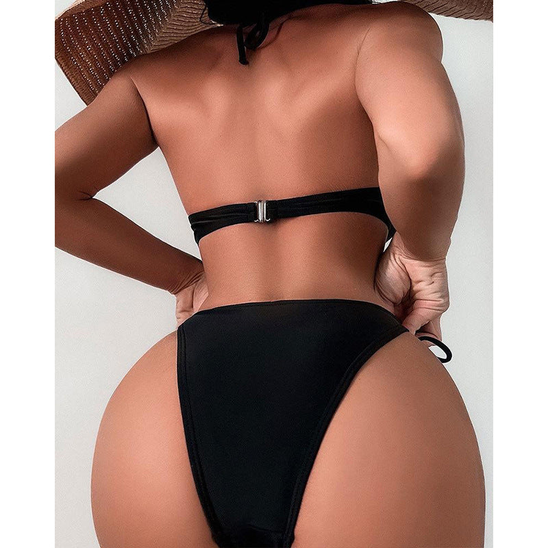 Damen Bikinioberteil mit eleganten Muschel-Details und verstellbaren Trägern Echo Archiv