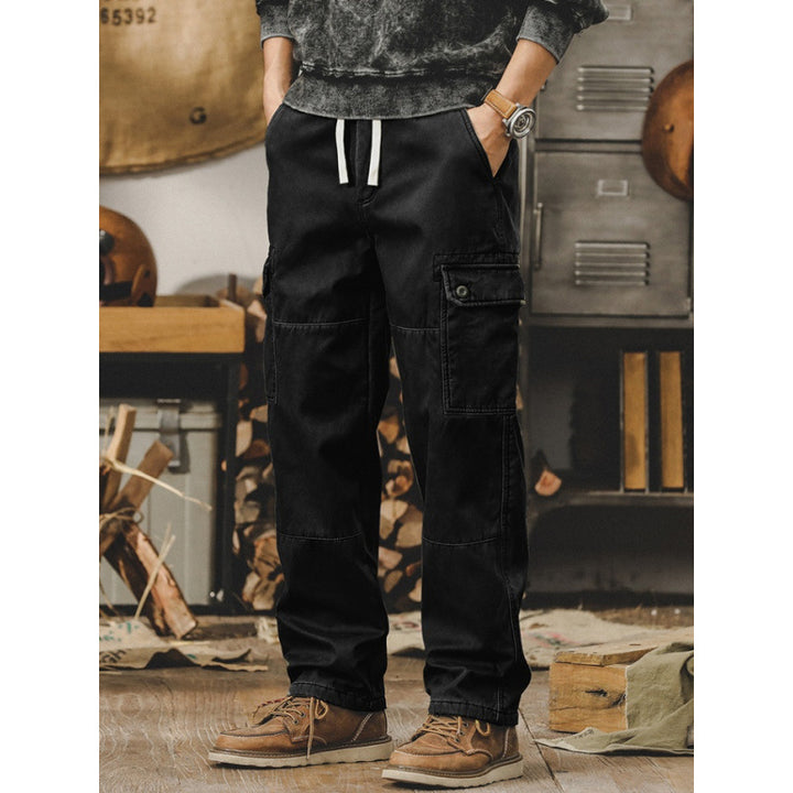 Herren Cargo-Hosen mit multifunktionalen Taschen und robustem Material Echoarchiv
