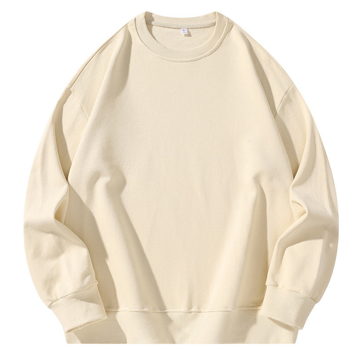 Unisex Oversize-Sweatshirt mit Rundhalsausschnitt, überschnittener Schulter und geripptem Saum Echoarchiv